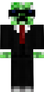 its the coolest creeper of all(HUMAN)