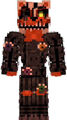 Molten Freddy - FFPS Minecraft Skin