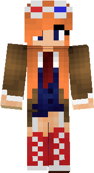 Credit to original version. Minecraft Skin - Doctor Who - Tenth Doctor - Ginger Girl