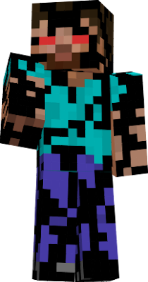 HD Corrupted Herobrine Skin, Nova Skin