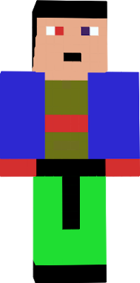 sapato preto,calça verde,faixa preta,luva vermelha,jaqueta azul,blusa vermelha e amarelo queimado,cabelo preto,usa um sharingan e um rinnegan e tem o simbolo dos uchiha na parte de trás da jaqueta