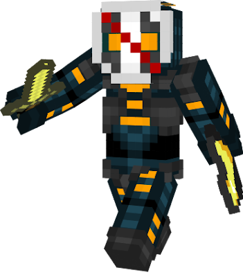 This skin is based on Marionette General Bot from cartoon Heroes of Envell. Enjoy!