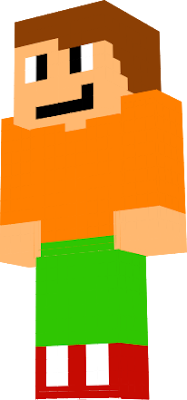 The skin of the future Youtuber from Minecraft and other games