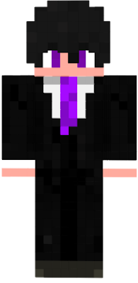 purple suit boy