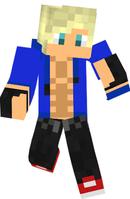 Garroth in Aaron's outfit