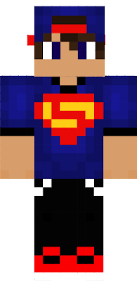 Super-man Boy Minecraft
