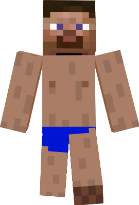 heres steve in a swimming suite