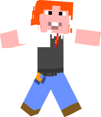 This skin is meant to mimic my slightly altered version of George Weasley from my personal fiction 