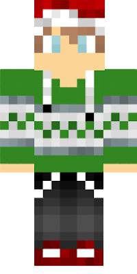 Just remade this skin in green normaly it is red (This (original) skin was not made by me!)