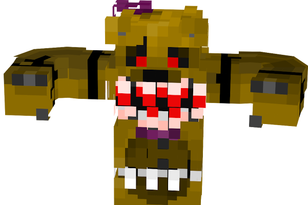 scare other players,creepers,and yourself with this scary skin!