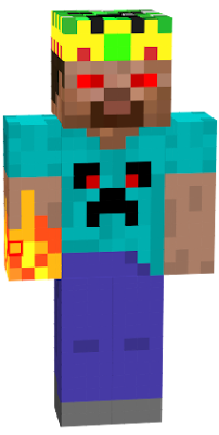 creepy herobrine is here to scare you...