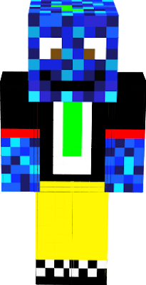 Tihs is a skin from a Youtuber he Name is The Blue Melon.