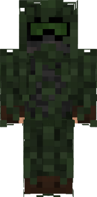 This is a ghillie or as I could say a sniper.