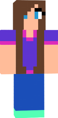 My best friend i wanted to make a skin of her because why not :3