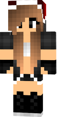 My skin only with Santa's cap :3 I like it