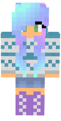 this might be my skin 0lookItsXARA but I just made it for fun you can use it if you want