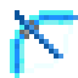 a blue arrow