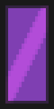 Made with a purple banner a left or right line then a black border!