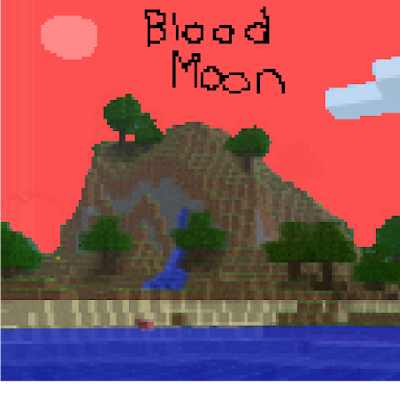 ther is a blood moon