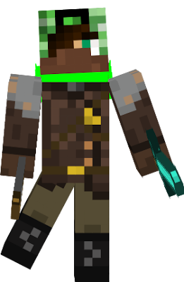 It's a hunter with the name Neo and he hunts creepers!