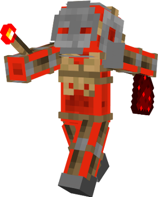 basically a robot made out of redstone