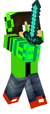 i made a Gaunlet skin from Minecraft story mode season 2 episode 1