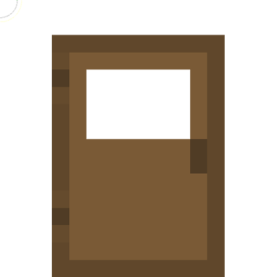 porta de pinheiro