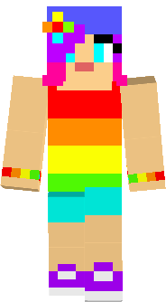 This is the original skin of Snufle_Gufles! Made by the girl herself yeah I'm writing this.
