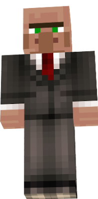 villager with suit