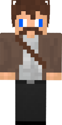yes i watch mumbo and grian's hermitcraft, and no this skin isn't inspired by grian and mumbo's skin (except for the stache, i had to have it to look more hillarious)