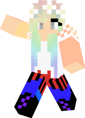 this skin was specaily made for my sister who taught me all about minecraft moding and coding, bit shout-out to my sister. -Ella