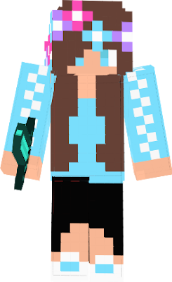 This is me! I have finally made a good skin , but my hair is blond . Althogh I LOVE this skin so ill keep it!