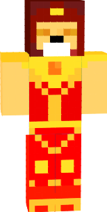 This is a Minecraft version of LEGO Chima's Fire Laval from Season 3 of the Animated Series