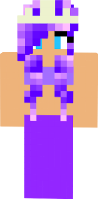 So Again this is the creator of Edens Skins pack thing and this one was also inspired by Butterfly Gamers Mermaid Isle and since I loved the series so much and made my skin into a mermaid princess I decided to do the same for my sister. <3