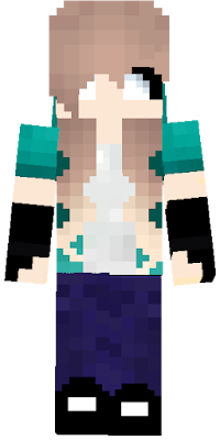 Herobrine Girl (Genderbend) Minecraft Skin