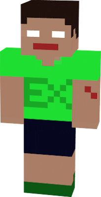 Possessed by Herobrine. Summer outfit.