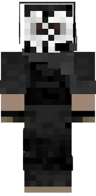 The profile picture of iGhosted on YT converted to a Minecraft Skin