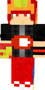 if you mostly play 1.7.10 (i do some times.) and have animated player mod: this skin will work well. (skin is made by the youtuber himself. NOTE: there will be another skin just like this but bigger eyes. (wont work on animated player mod)