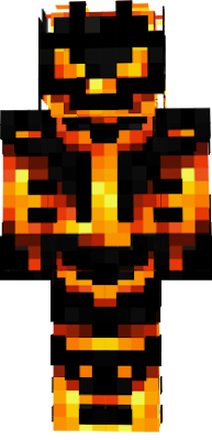 Red flame demon