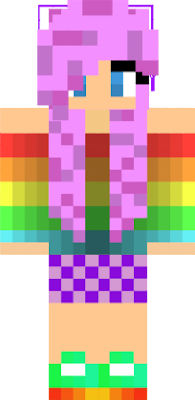 wednesday 31/5/23 The second ever skin I've made!!! (Kawaii Girl) 1 may time8:13pm