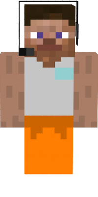 Skin i made after watching a lot of minecraft and portal 2