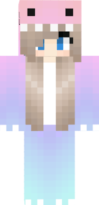 minha skin de dino :3