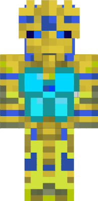 The Atum Pharaoh powered with creeper and enderman powers