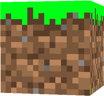 So I found this dirt block in my Minecraft world with the letters