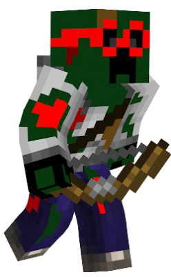 known as a caracther from pro juorney and a help from jurrasic creators hope u all like this skin maybe if we reach 300 likes well bring out another if we can