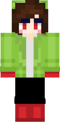 Minecraft character model that looks like Chara