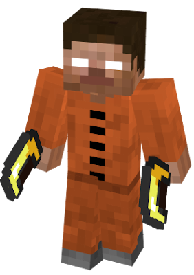 After being captured, Herobrine is sent to dark chest maximum security prison where he leaves a trail of blood and bones.