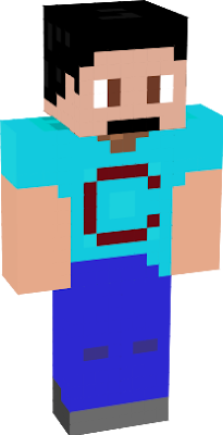 this is the minecraft skin i made for my minecraft series :D