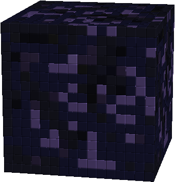 Minecraft Obsidian Block – Pattern Crew