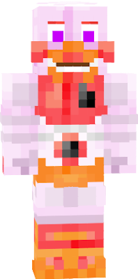 Funtime Chica - Five Nights at Freddy's Sister Location [Fan-made] [Upload]  Minecraft Skin